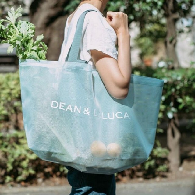 DEAN & DELUCA(ディーンアンドデルーカ)のDEAN&DELUCA メッシュトートL【ビックサイズ】 レディースのバッグ(トートバッグ)の商品写真