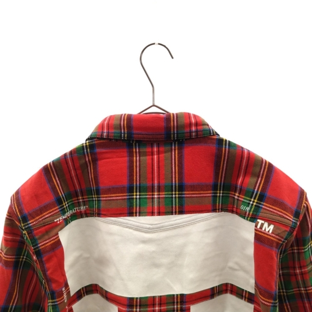 OFF-WHITE - OFF-WHITE オフホワイト 18SS Flannel Check Shirt 