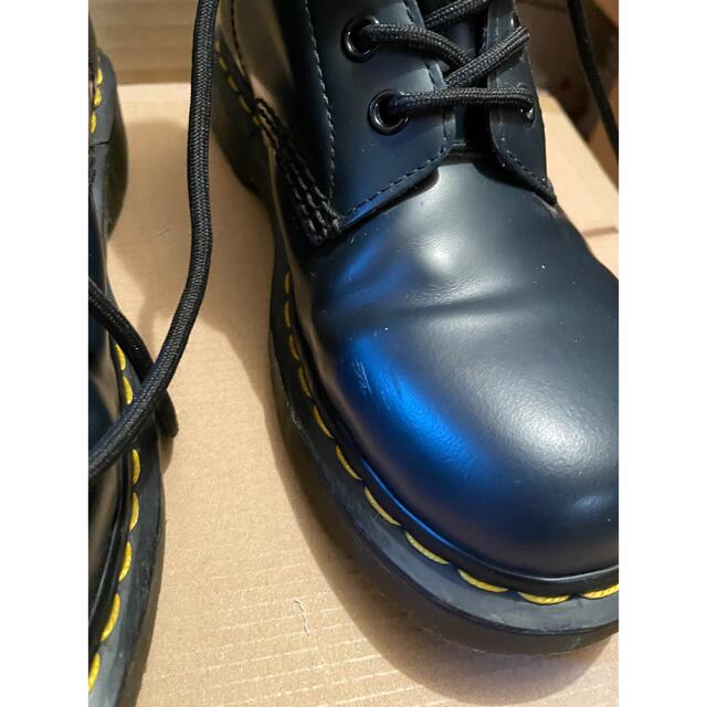 Dr.Martens(ドクターマーチン)のドクターマーチン Dr.Martens 8ホール ネイビー UK購入中古 レディースの靴/シューズ(ブーツ)の商品写真