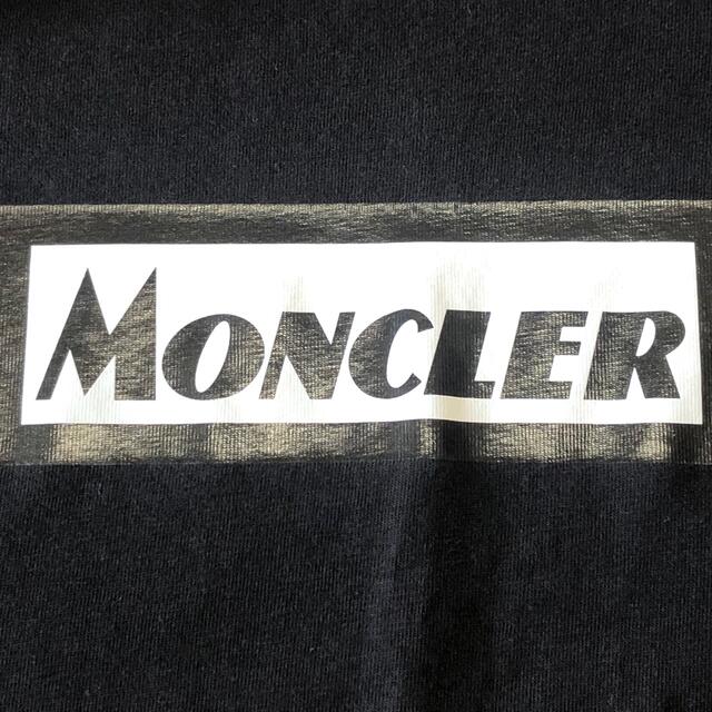 即完売 MONCLER モンクレール tシャツ 刺繍 ロゴ入り 美品