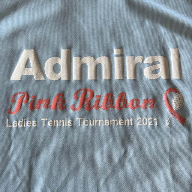 Admiral(アドミラル)のアドミラル　ピンクリボン2021Tシャツ スポーツ/アウトドアのテニス(ウェア)の商品写真