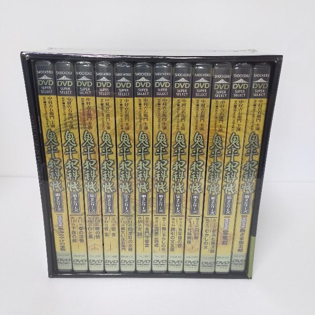 【新品未開封】 鬼平犯科帳 第2シリーズ DVD-BOX〈全12枚〉 1