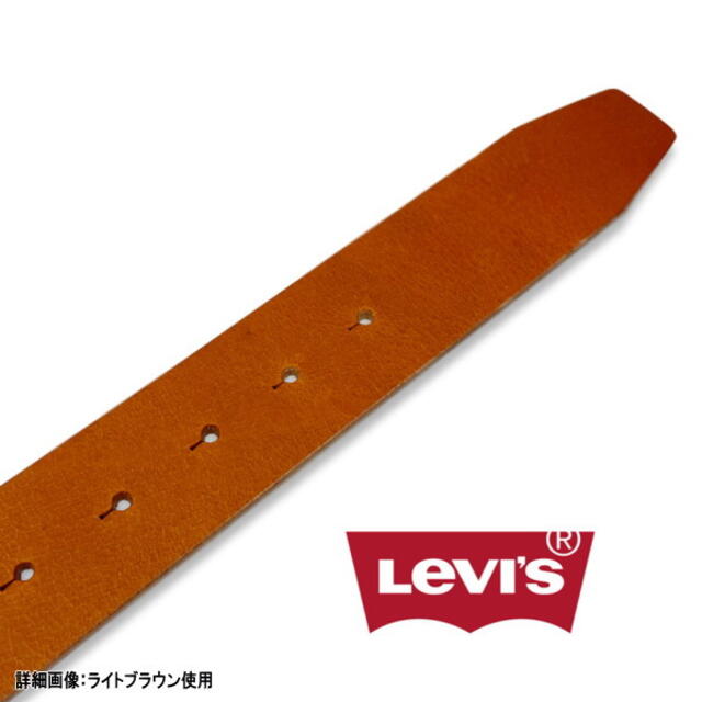 メンズ ベルト リーバイスLEVI'S  本革  40mm 6067 LBR