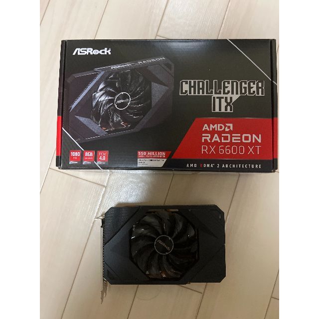 玄人志向 Radeon RX6600 GPU 2個セット