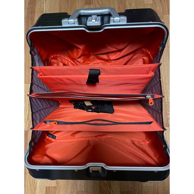 スーツケース キャリーバッグ キャリーケース ハード シボ加工 ML サイズ 5日 6日 7日 日本製 無料受託手荷物可