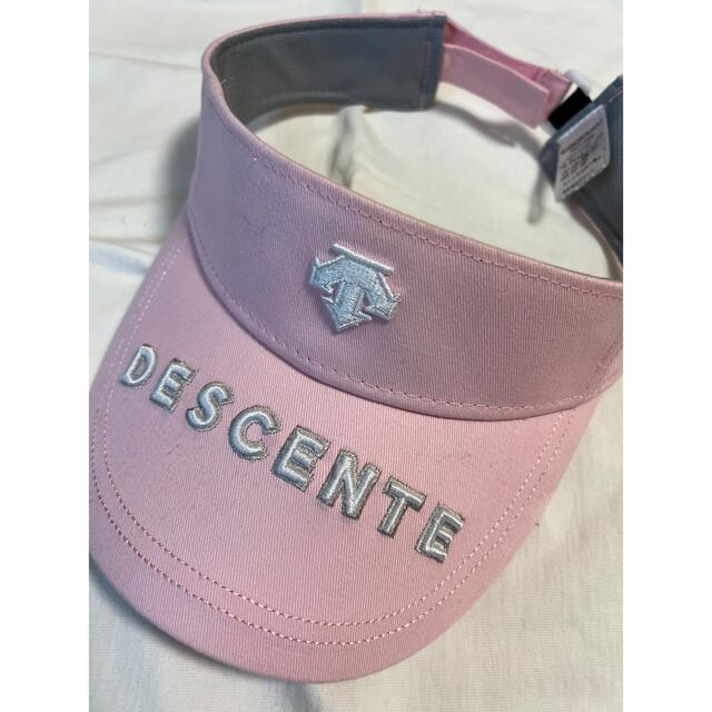 DESCENTE(デサント)のDESCENTE  デサント　ゴルフ　サンバイザー レディースの帽子(その他)の商品写真