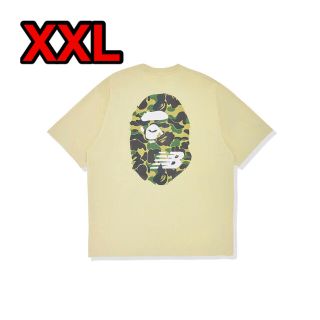 アベイシングエイプ(A BATHING APE)の【送料込み★】BAPE × NEW BLANCE コラボTシャツ XXL(Tシャツ/カットソー(半袖/袖なし))