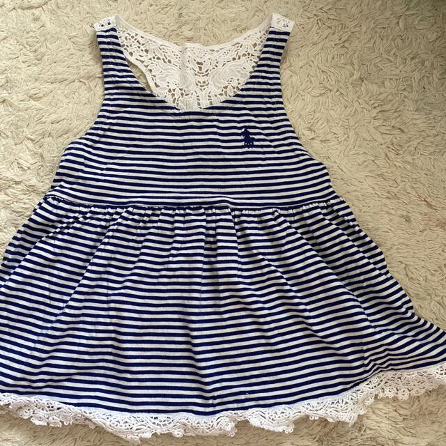 POLO RALPH LAUREN(ポロラルフローレン)のポロラルフローレン　100センチ カットソー キッズ/ベビー/マタニティのキッズ服女の子用(90cm~)(Tシャツ/カットソー)の商品写真