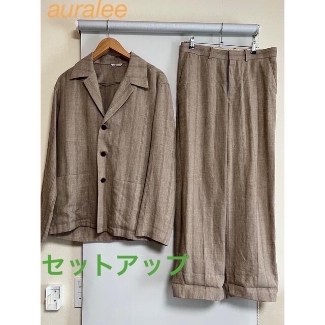 AURALEE 19ss セットアップ　名作