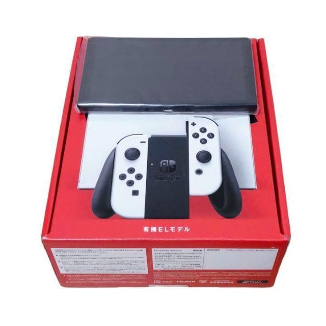 新品 未使用 Nintendo Switch 有機ELモデル ホワイト 本体のみ - www 