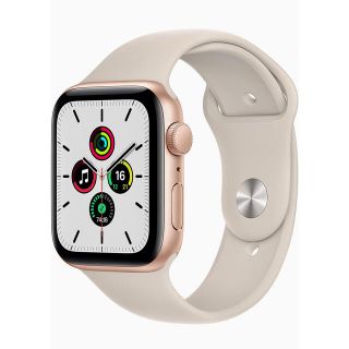 アップルウォッチ(Apple Watch)の新品♡Apple Watch SE ゴールドGPSモデル40mm(腕時計(デジタル))