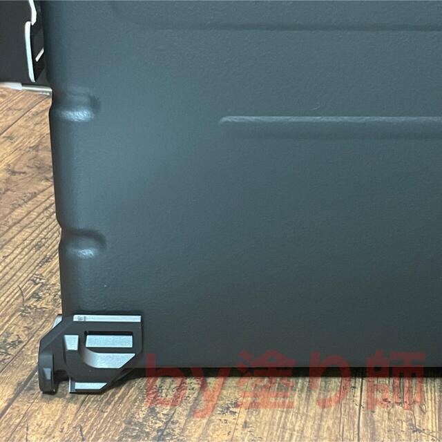 【カスタム】シェルフコンテナ シェルコン 50 黒 チッピングコート