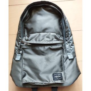 ポーター(PORTER)のPORTER☆タンカーリュック☆シルバーグレー☆美品(バッグパック/リュック)