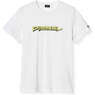 ディーゼル(DIESEL)の【新品未使用】 DIESEL ディーゼル Tシャツ ホワイト XL プリント(Tシャツ/カットソー(半袖/袖なし))