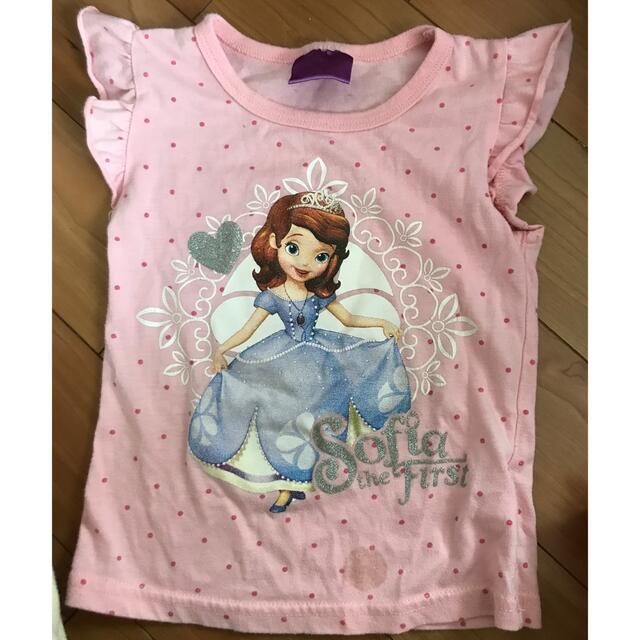 Disney(ディズニー)のTシャツ　ソフィア　110cm ピンク キッズ/ベビー/マタニティのキッズ服女の子用(90cm~)(Tシャツ/カットソー)の商品写真