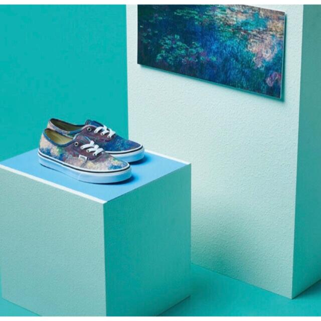 モネ MoMA × VANS オーセンティック　モマ × バンズ　スニーカー