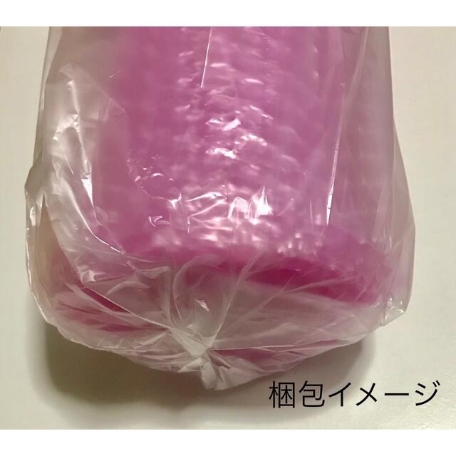 ピンク プチプチ梱包材 12cm エアーキャップ エアクッション 送料無料 コスメ/美容のネイル(その他)の商品写真