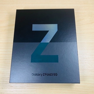 SAMSUNG - Galaxy Z Fold3 5g AU SCG11 SIMフリー　新品