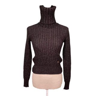 ブランド CHANEL - CHANEL カシミア ハイネック タートルネック ニット