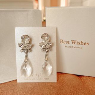 BestWishes クリスタルスワロ ピアス(ピアス)