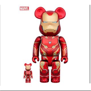 ベアブリック(BE@RBRICK)のBE@RBRICK IRON MAN MARK 50  100％ & 400％(フィギュア)