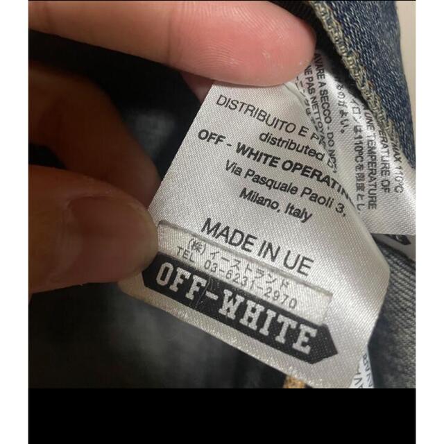 OFF-WHITE デニムジャケット サイズM - Gジャン/デニムジャケット