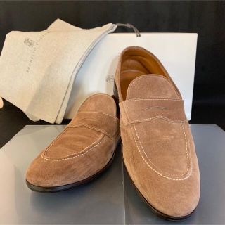 ブルネロクチネリ(BRUNELLO CUCINELLI)のブルネロクチネリ　ローファー　スエード(スリッポン/モカシン)