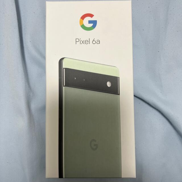 Google Pixel(グーグルピクセル)のGoogle Pixel 6a Sage 128GB スマホ/家電/カメラのスマートフォン/携帯電話(スマートフォン本体)の商品写真