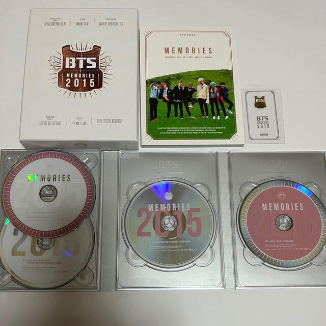 BTS MEMORIES 2015 DVD 日本語字幕付き