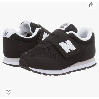 ニューバランス(New Balance)の新品未使用　ニューバランス　スニーカー  ブラック　15cm(スニーカー)