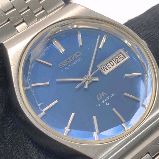 SEIKO セイコー ロードマチック デイデイト 25石 5606-8100 ブルー