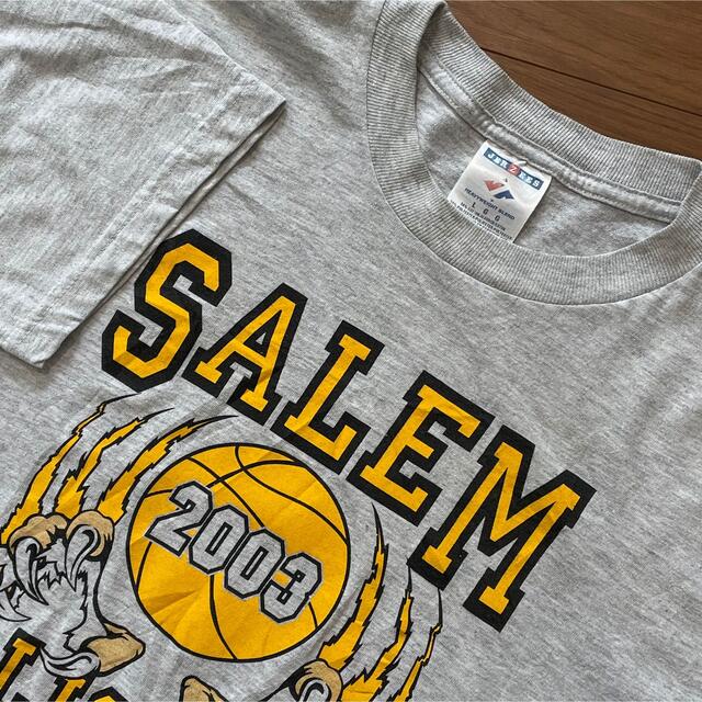 JERZEES(ジャージーズ)の【JERZEES】バスケットボール ロゴ プリント Tシャツ L US古着 メンズのトップス(Tシャツ/カットソー(半袖/袖なし))の商品写真