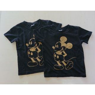 ディズニー(Disney)の110cm 2枚セット ミッキー(Tシャツ/カットソー)