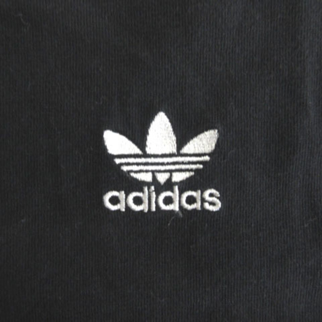 adidas(アディダス)のアディダス 3ライン Tシャツ カットソー 長袖 X0 ブラック ■SM0 メンズのトップス(Tシャツ/カットソー(七分/長袖))の商品写真