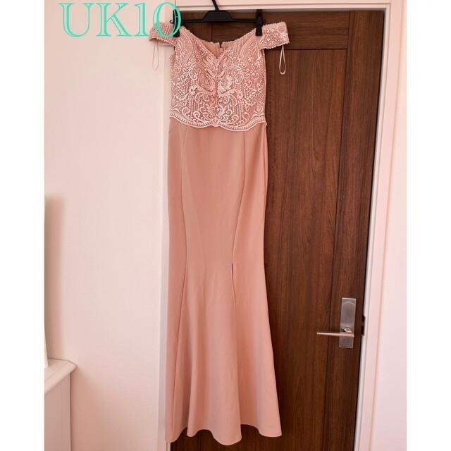 〖UK6〗Lipsyセレクト♡シフォンレースマキシドレス