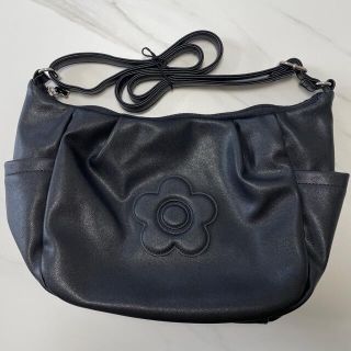 マリークワント(MARY QUANT)のマリークワント ショルダーバッグ(黒)(ショルダーバッグ)