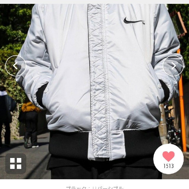 NIKE(ナイキ)の専用です🍀NIKE リバーシブルジャケット メンズのジャケット/アウター(ブルゾン)の商品写真