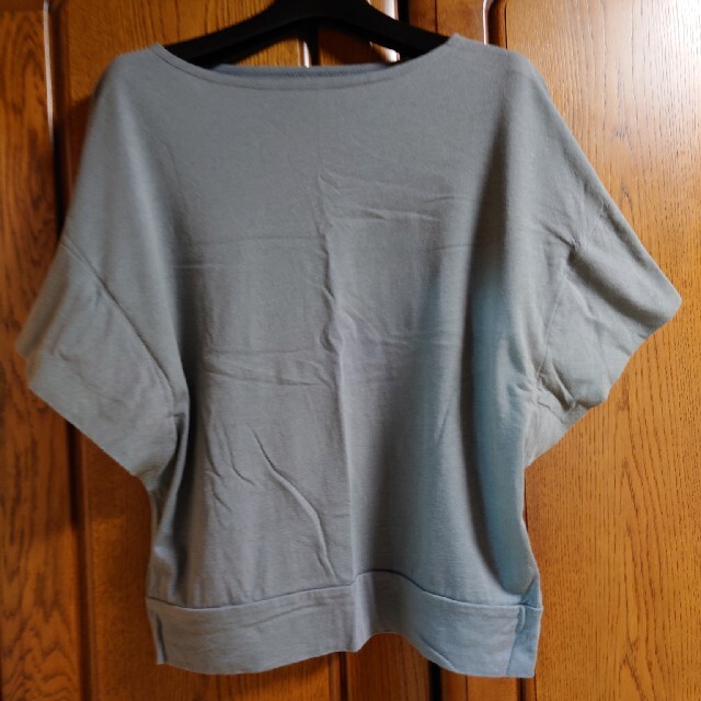 MUJI (無印良品)(ムジルシリョウヒン)の無印　ドルマンスリーブ　Tシャツ レディースのトップス(Tシャツ(半袖/袖なし))の商品写真