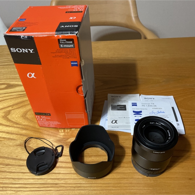 SONY Sonnar T* FE 55mm F1.8 ZA SEL55F18Z