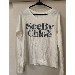 シーバイクロエ(SEE BY CHLOE)のSee by chloe 大きいサイズ　ロングTシャツ(カットソー(長袖/七分))