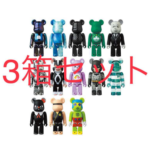 おもちゃBearbrick SERIES 43 1BOX 24個入　3個セット