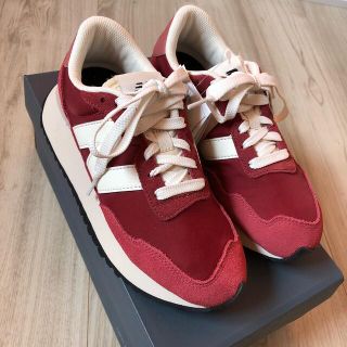 ニューバランス(New Balance)の♡ニューバランスWS237DF1レッド22.5㎝♡お値下げしました！(スニーカー)