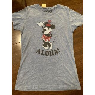 ハワイ限定　ミニーマウス　タグ付き未使用AlohaTシャツ(Tシャツ(半袖/袖なし))