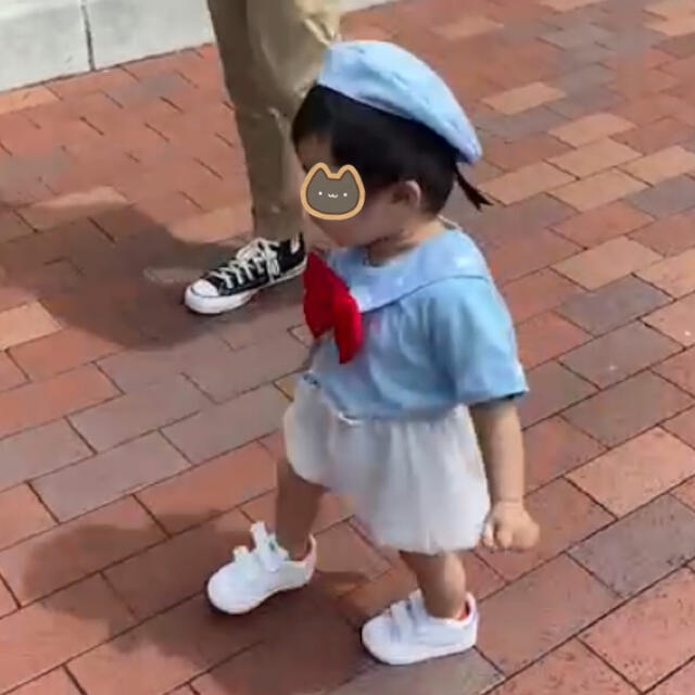 ドナルド　コスプレ　子供　ディズニー　美品！