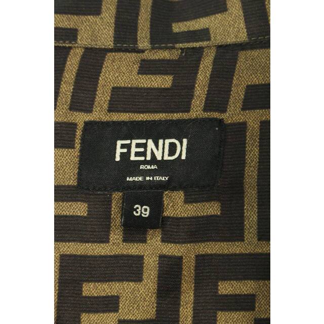 高評価好評】 FENDI - フェンディ FS0747 A4JK ズッカ総柄シルク長袖