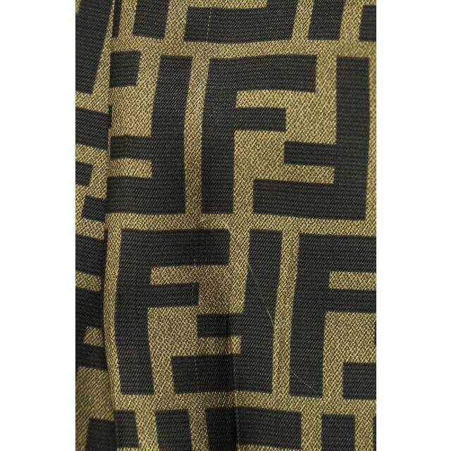 FENDI 総柄シルク長袖シャツ(査定写真付き)-