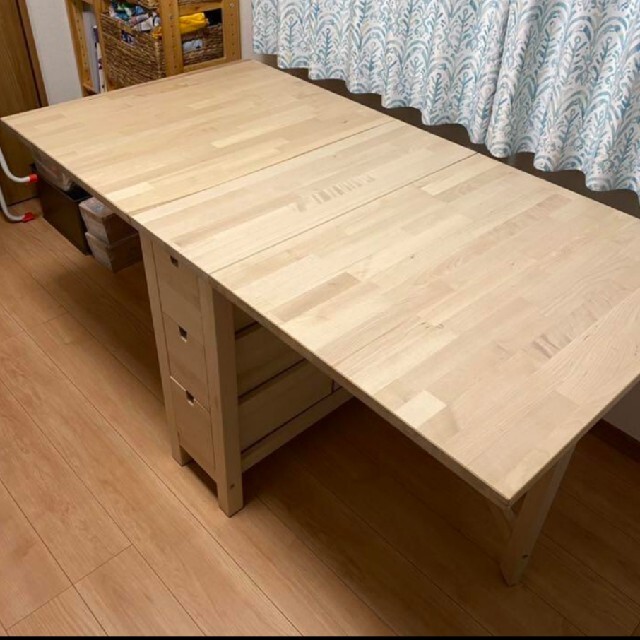 IKEA イケア ノールデン 折りたたみ テーブル - ダイニングテーブル