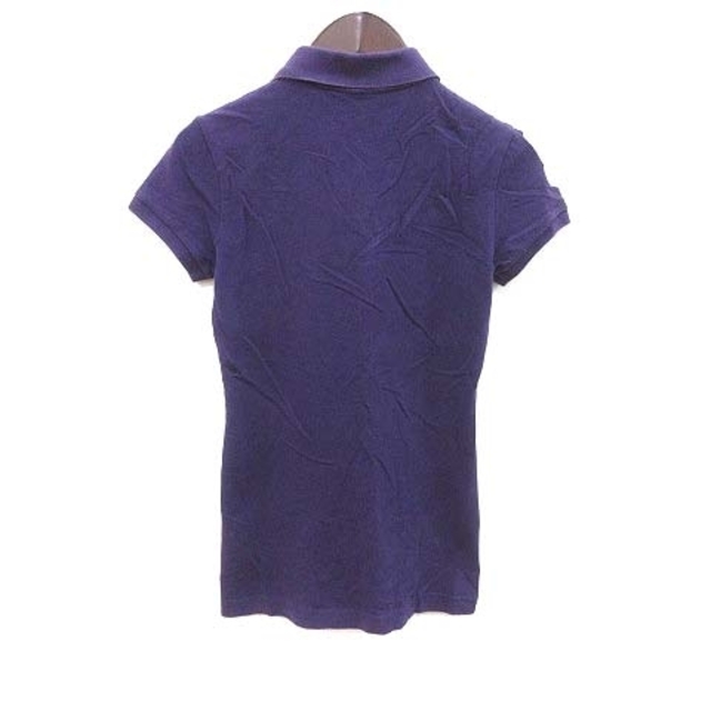 other(アザー)のジョルダーノ GIORDANO ポロシャツ 半袖 刺繍 XS 紫 パープル レディースのトップス(ポロシャツ)の商品写真