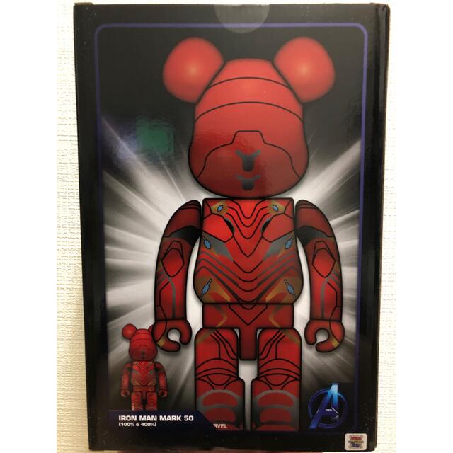 珍しい BE@RBRICK IRON MAN MARK 50 100% & 400% その他-laventana