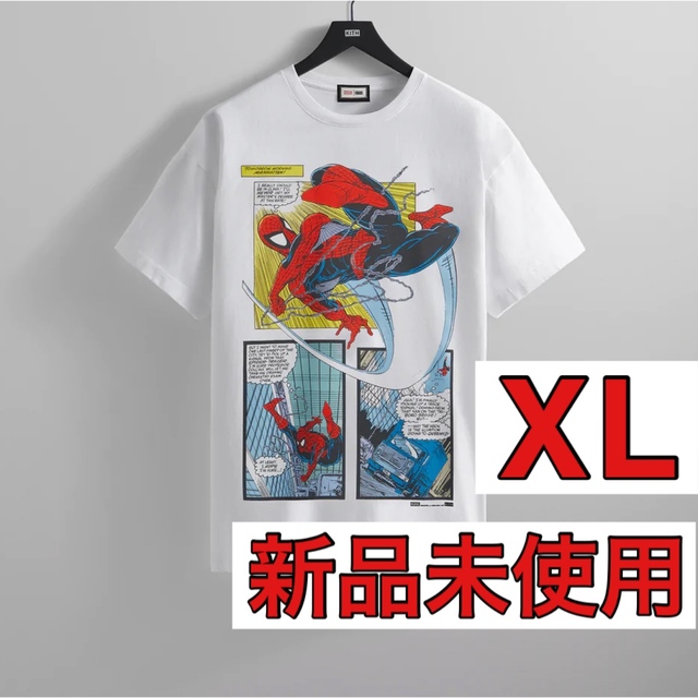 【新品／XL】KITH スパイダーマン Spiderman コラボ Tシャツ